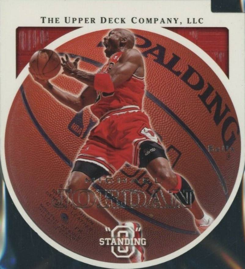 2003 Upper Deck Standing O Michael Jordan #9 Basketball Card