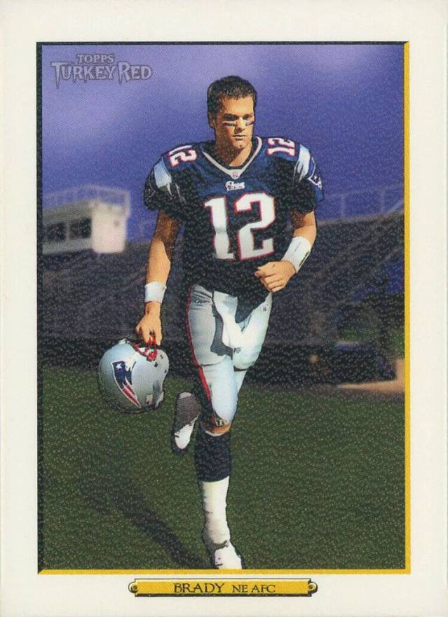 2006 Topps Turkey Red Tom Brady #280 Football Card