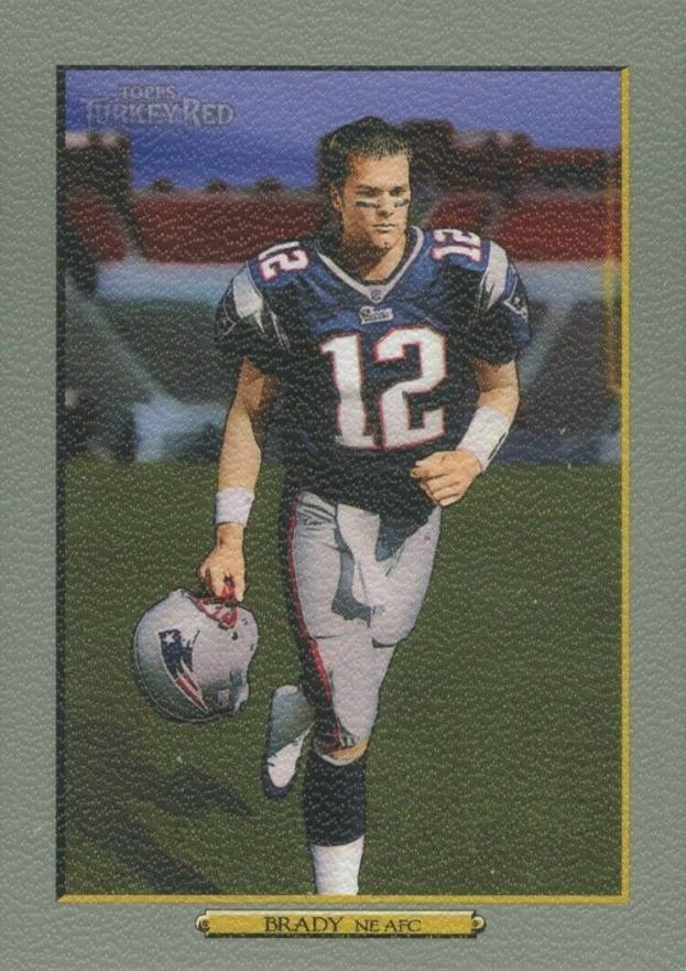 2006 Topps Turkey Red Tom Brady #280 Football Card