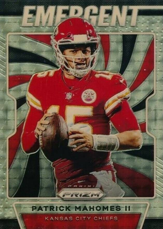 2019 Panini Prizm Emergent Patrick Mahomes II #EPM Football Card