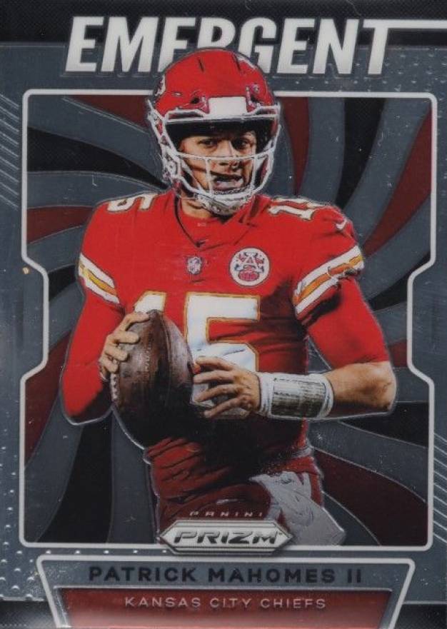 2019 Panini Prizm Emergent Patrick Mahomes II #EPM Football Card