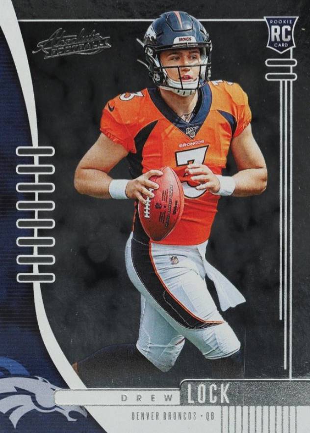 2019 Panini Absolute Drew Lock #115 Football Card