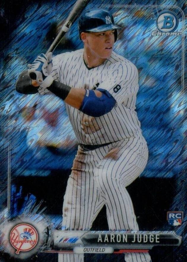 2017 Bowman Chrome Mini Aaron Judge #32 Baseball Card