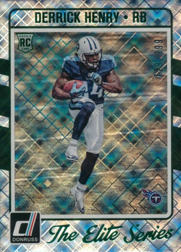 2016 Panini Donruss the Elite Series Rookies Derrick Henry #5 Football Card