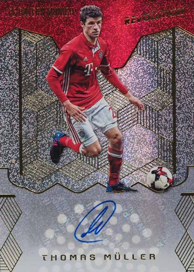 2017 Panini Revolution Autograph Thomas Muller #A-TM Soccer Card