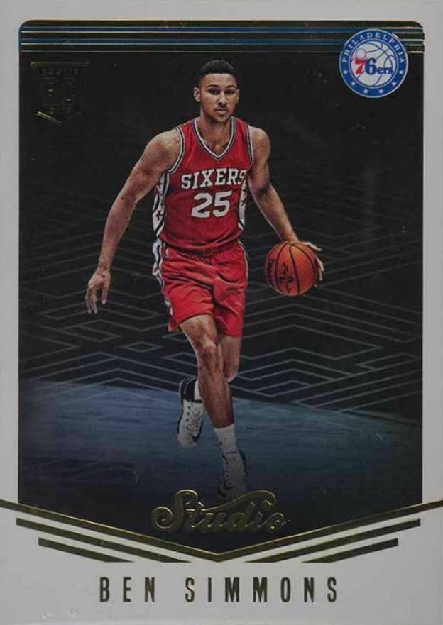 2016 Panini Studio Ben Simmons #84 Basketball Card