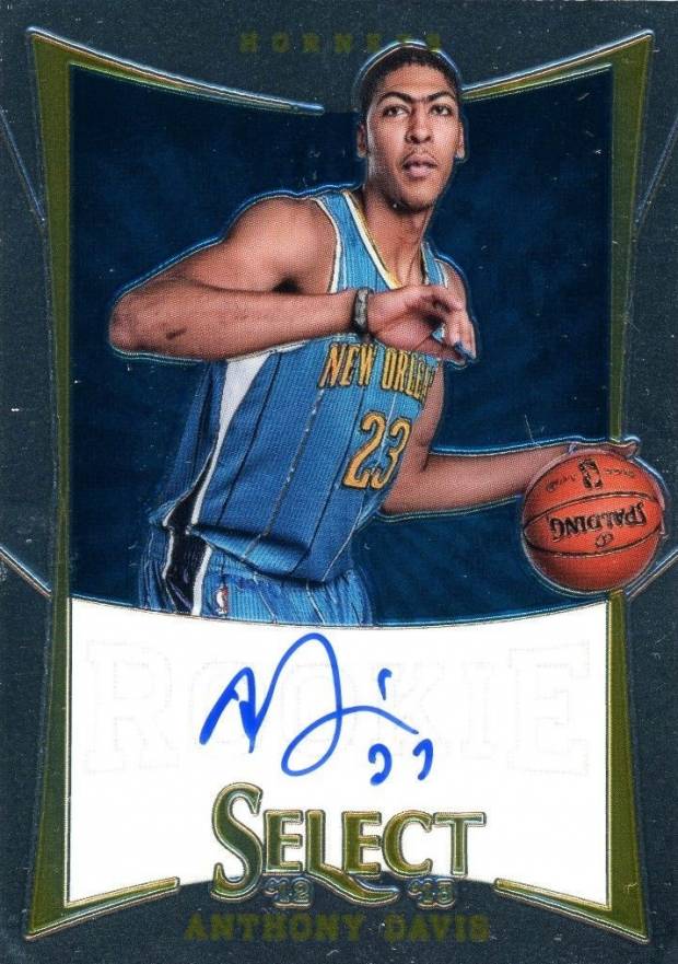 2012 Panini Select  Anthony Davis #152 Basketball Card