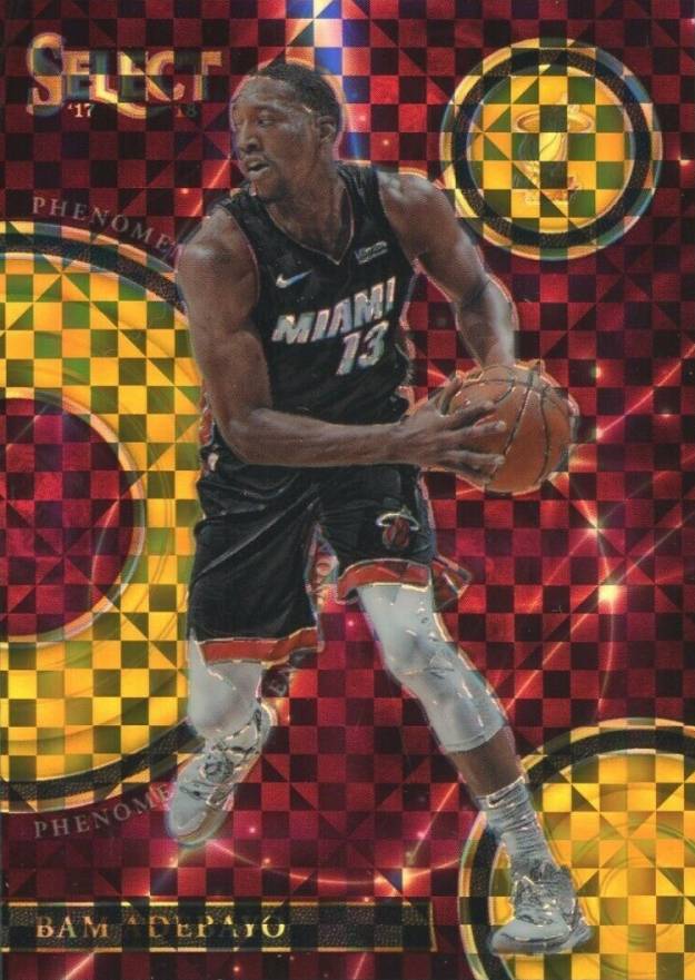 2017 Panini Select Phenomenon Bam Adebayo #P-17 Basketball Card