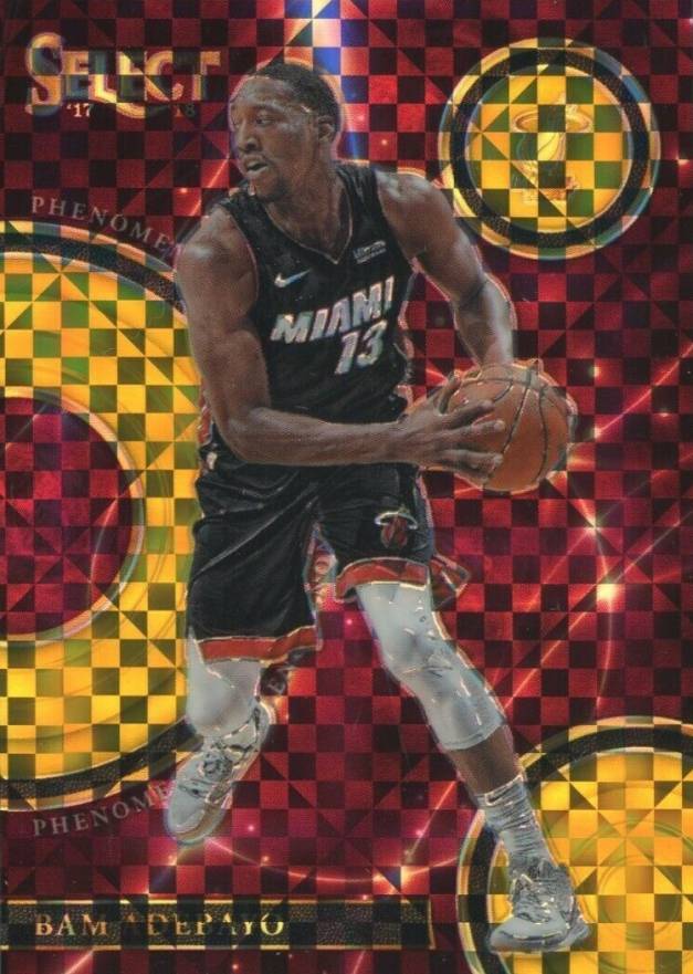 2017 Panini Select Phenomenon Bam Adebayo #P-17 Basketball Card