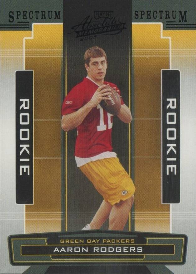 2005 Playoff Absolute Memorabilia Aaron Rodgers #180 Football Card