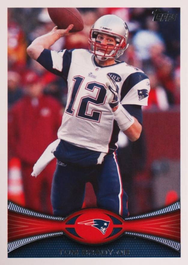 2012 Topps Tom Brady #440 Football Card