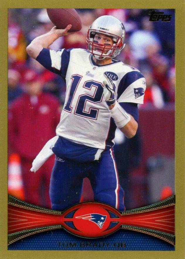 2012 Topps Tom Brady #440 Football Card