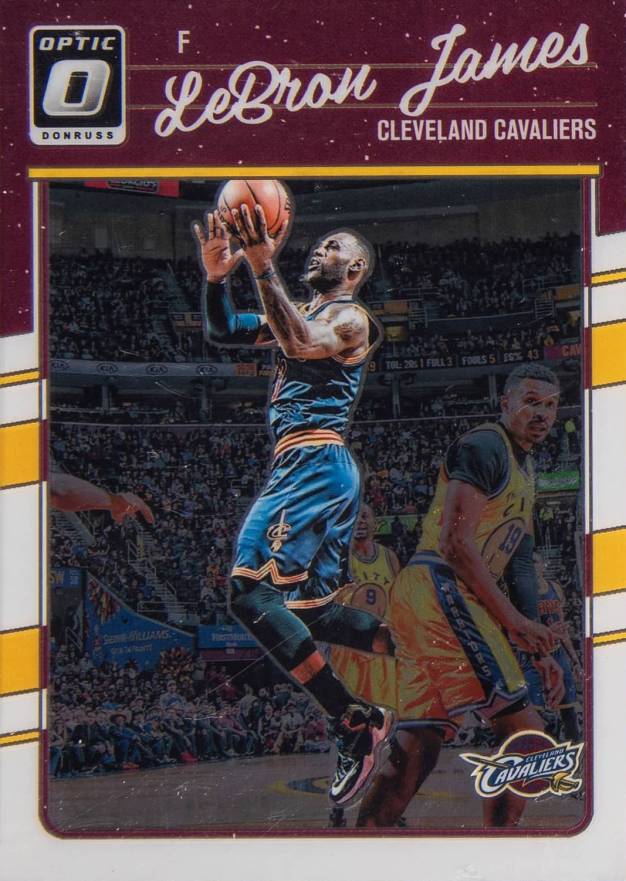 2016 Panini Donruss Optic Preview LeBron James #13 Basketball Card