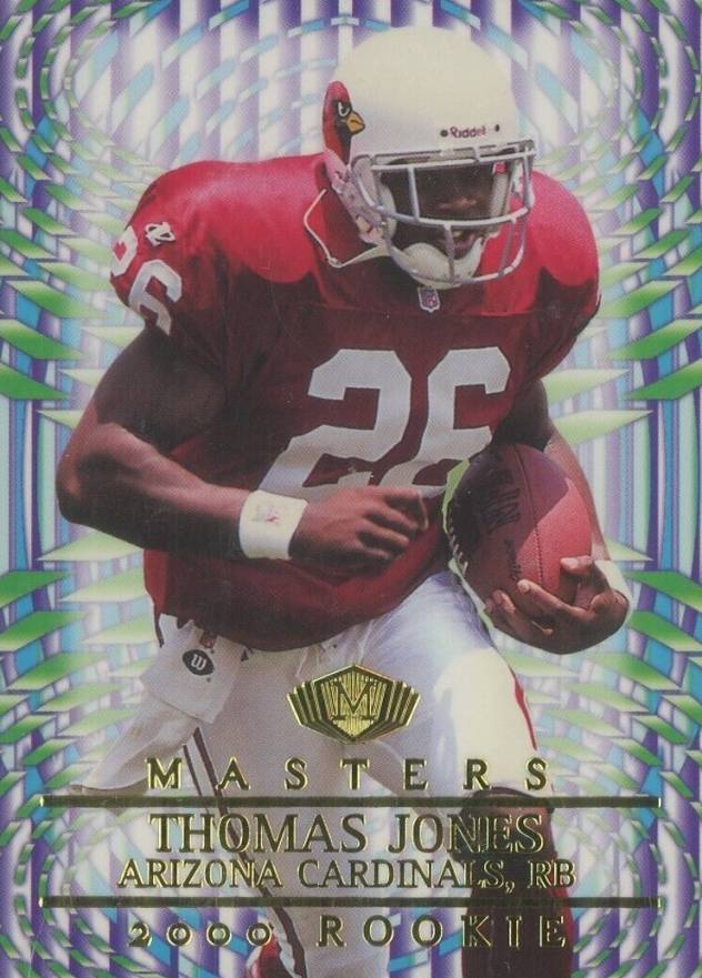 2000 Collector's Edge Masters Retail Thomas Jones #201 Football Card