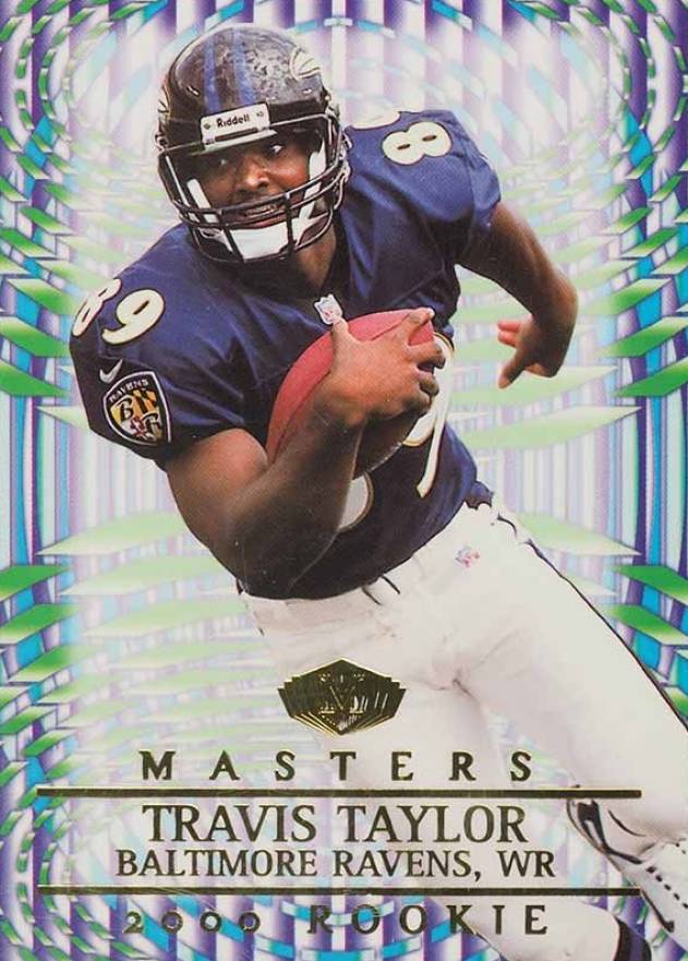 2000 Collector's Edge Masters Retail Travis Taylor #204 Football Card