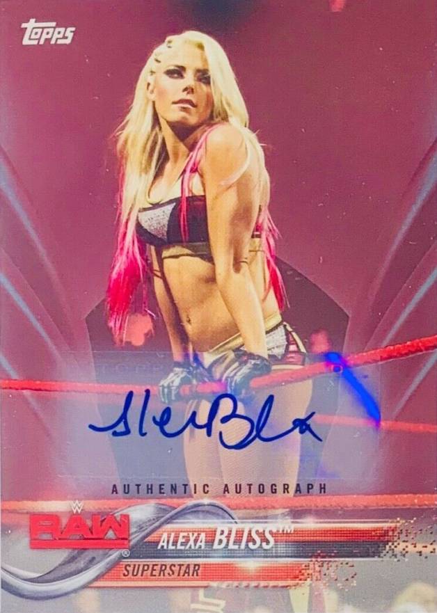 2018 Topps WWE Then Now Forever Alexa Bliss #102 Other Sports Card