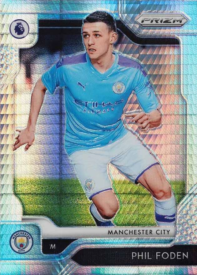 2019 Panini Prizm Premier League Phil Foden #159 Soccer Card