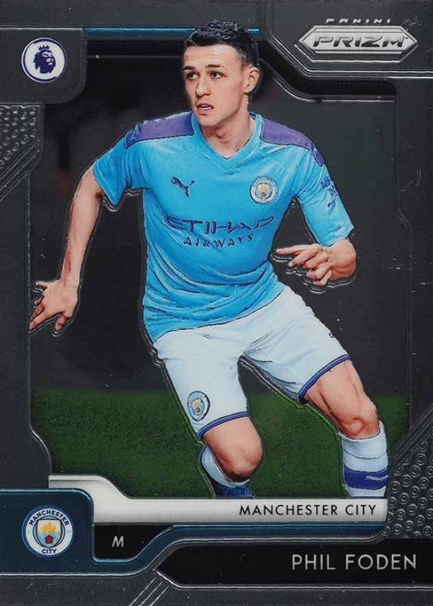 2019 Panini Prizm Premier League Phil Foden #159 Soccer Card