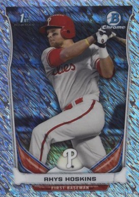 2014 Bowman Draft Picks Rhys Hoskins #CDP122 Baseball Card