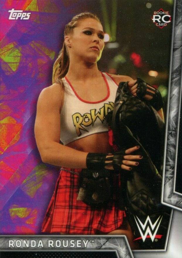 2018 Topps WWE Women's Division Ronda Rousey #25 Other Sports Card