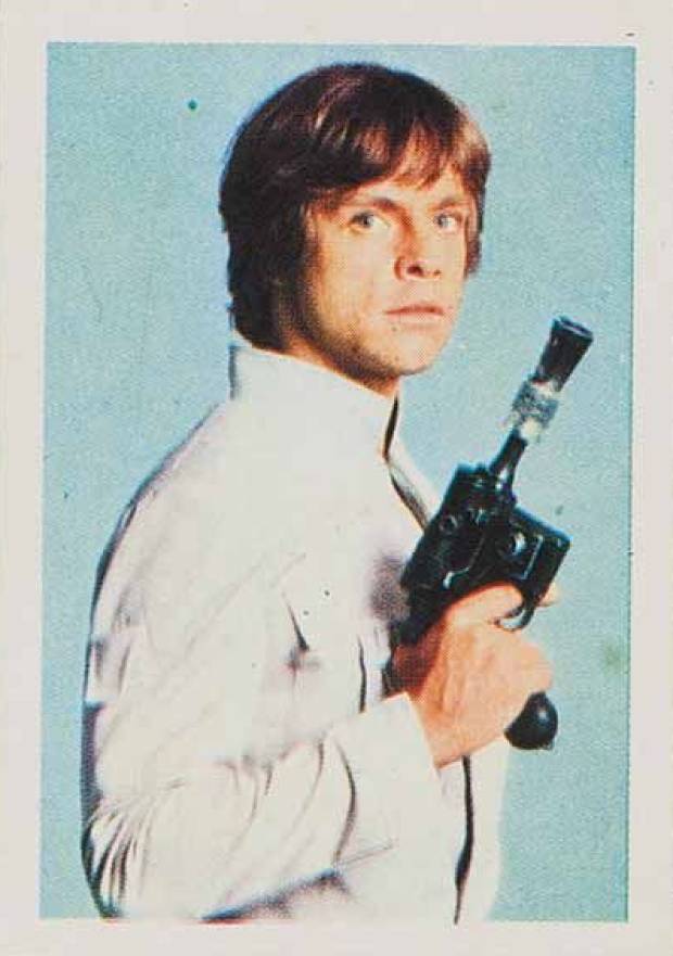 1980 Star Wars Fher Luke Skywalker #2 Non-Sports Card