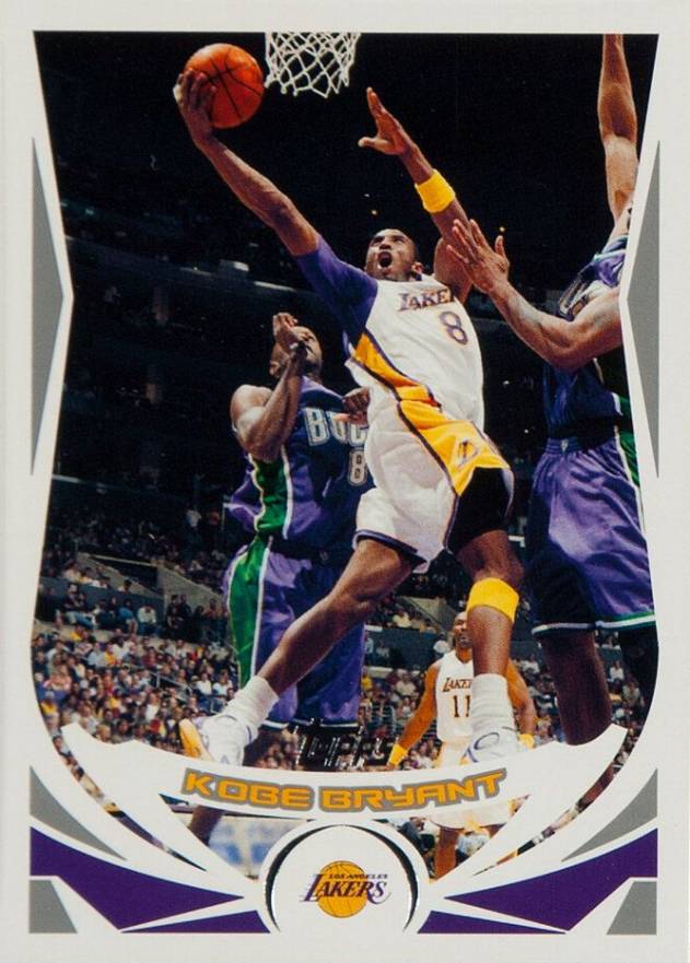 2004 Topps Kobe Bryant #8 Basketball Card