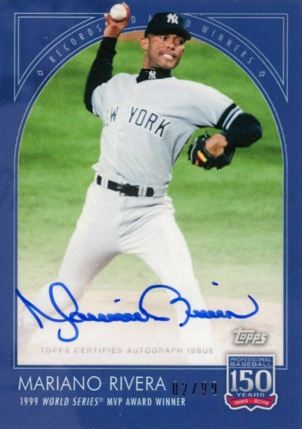 2019 Topps 150 Years of Baseball Mariano Rivera #118A Baseball Card