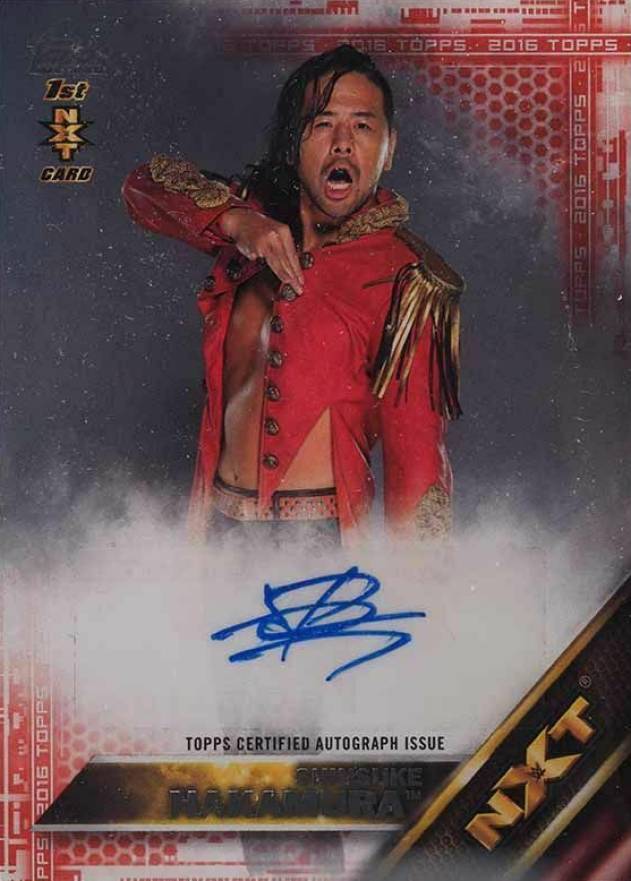 2016 Topps WWE Then, Now, Forever Autographs Shinsuke Nakamura # Other Sports Card