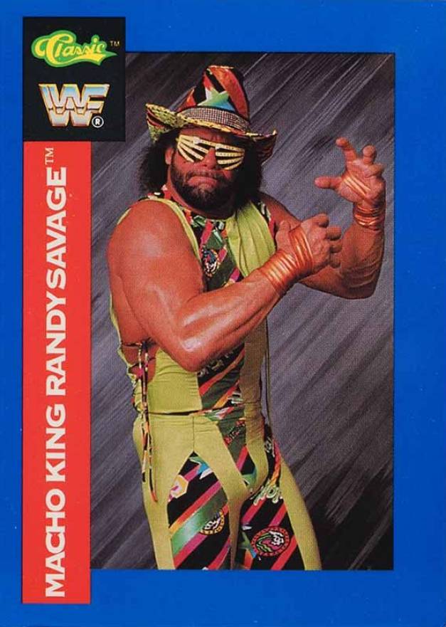 1991 Classic WWF Randy Savage #51 Other Sports Card