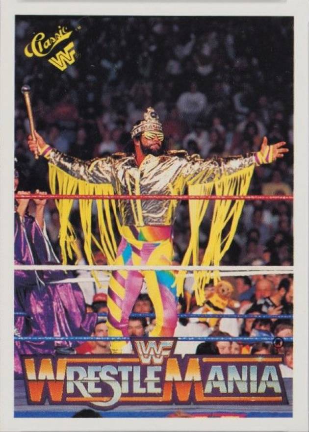 1990 Classic WWF Series 2 History of Wrestlemania Randy Savage #123 Other Sports Card