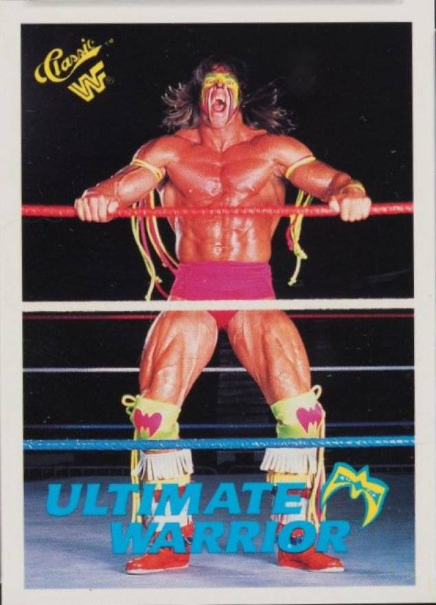 1990 Classic WWF Series 2 History of Wrestlemania Ultimate Warrior #147 Other Sports Card