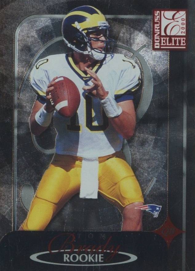 2000 Donruss Elite  Tom Brady #183 Football Card