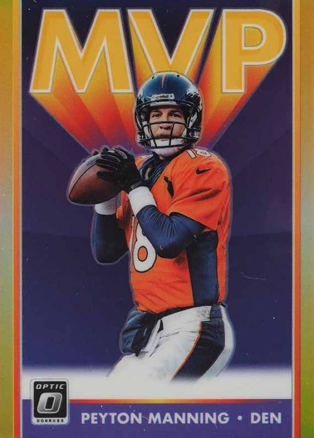 2019 Panini Donruss Optic MVP Peyton Manning #5 Football Card