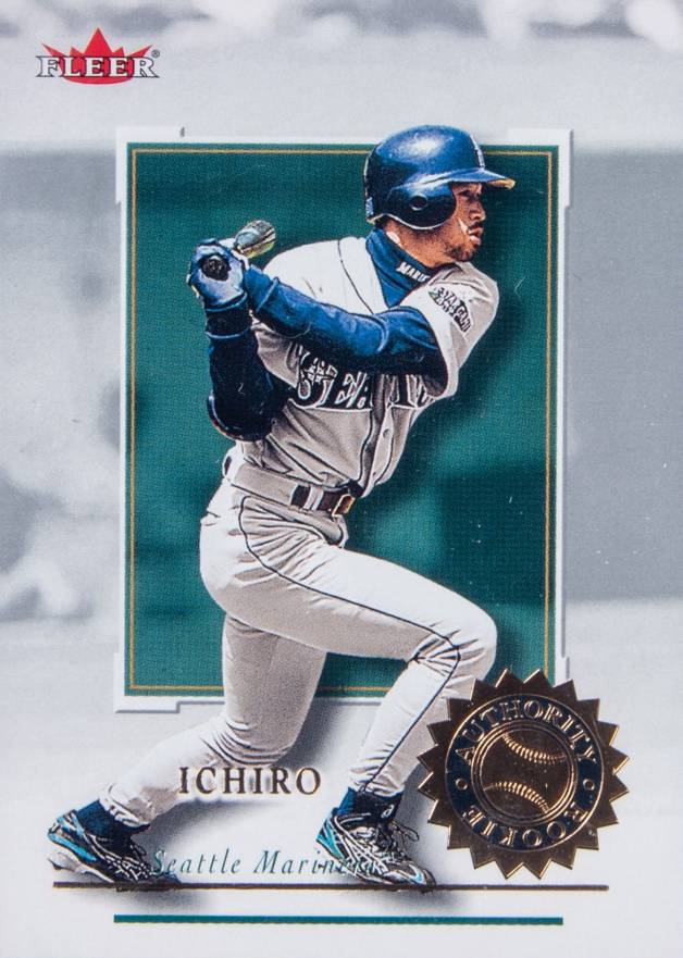 2001 Fleer Authority Ichiro Suzuki #101 Baseball Card