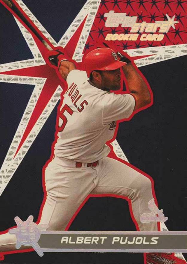 2001 Topps Stars Albert Pujols #198 Baseball Card