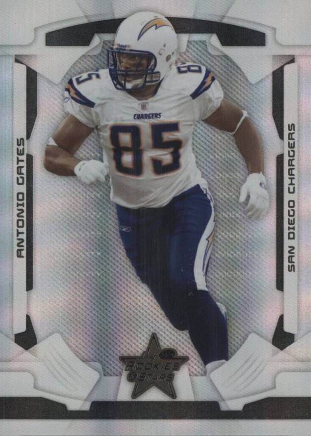 2008 Leaf Rookies & Stars Antonio Gates #81 Football Card