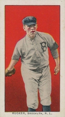 1910 Philadelphia Caramel Rucker, Brooklyn Nat'l # Baseball Card