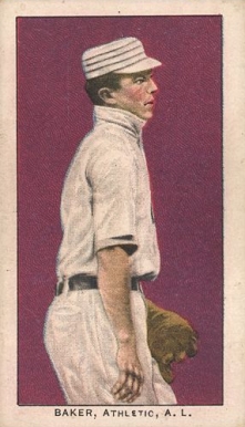 1910 Philadelphia Caramel Baker, Athletics, AL # Baseball Card