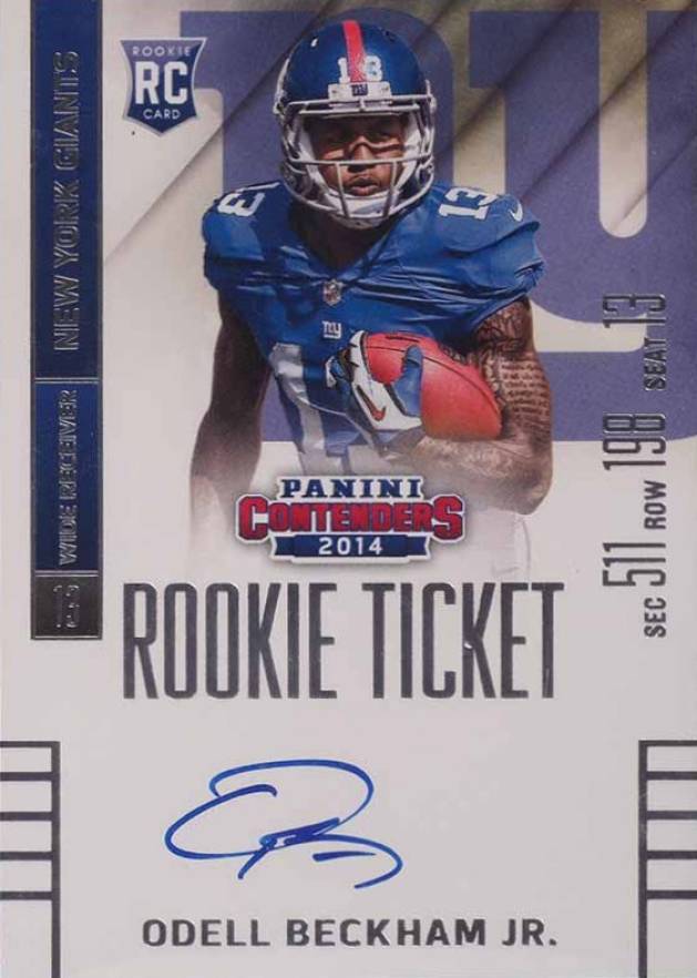 2014 Panini Contenders Odell Beckham Jr. #227 Football Card