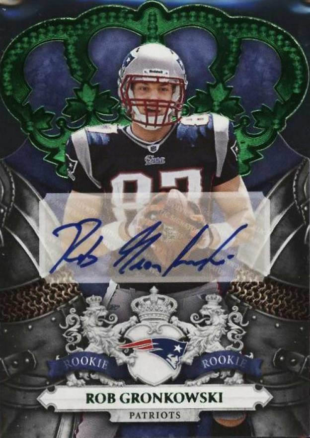 2010 Panini Crown Royale Rob Gronkowski #230 Football Card