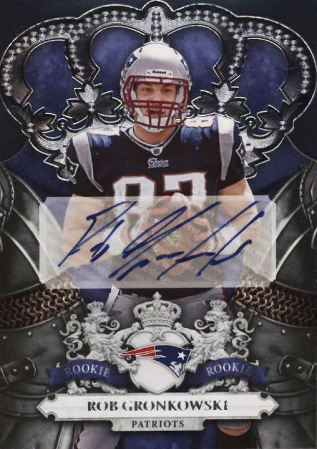 2010 Panini Crown Royale Rob Gronkowski #230 Football Card