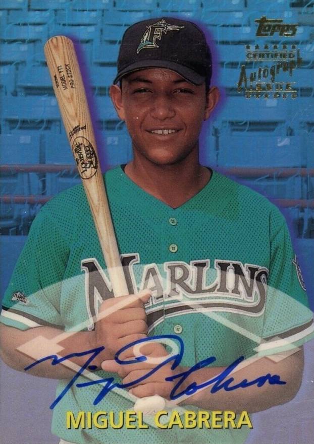 2000 Topps Traded Miguel Cabrera #TTA40 Baseball Card