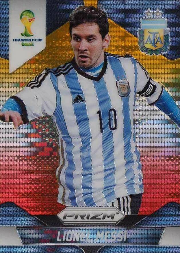 2014 Panini Prizm World Cup Lionel Messi #12 Soccer Card