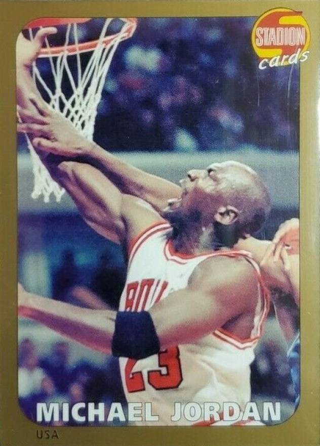 2000 Czech Stadion  Michael Jordan #P006 Basketball Card