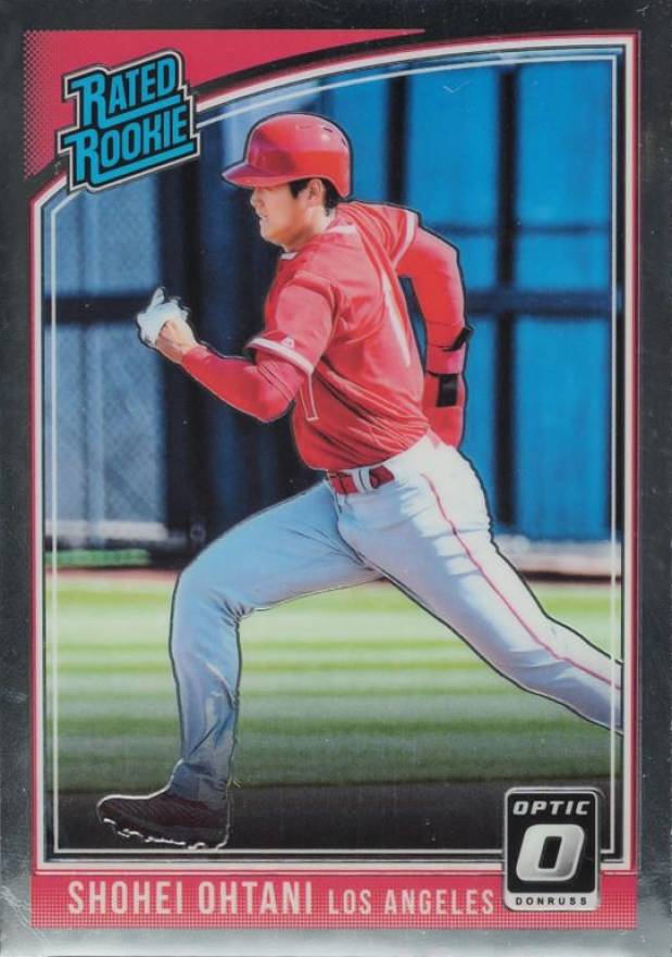 2018 Panini Donruss Optic Shohei Ohtani #56 Baseball Card