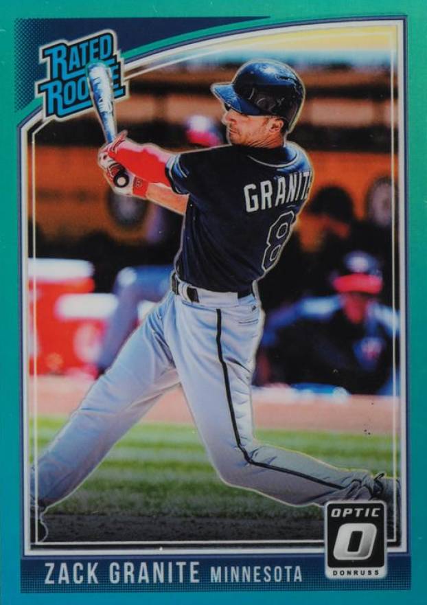 2018 Panini Donruss Optic Zack Granite #62 Baseball Card