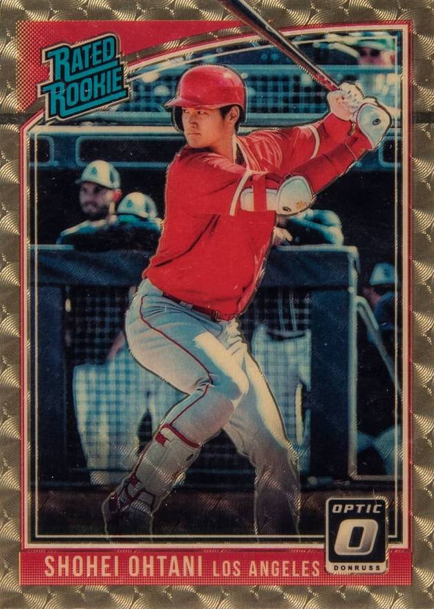 2018 Panini Donruss Optic Shohei Ohtani #56 Baseball Card